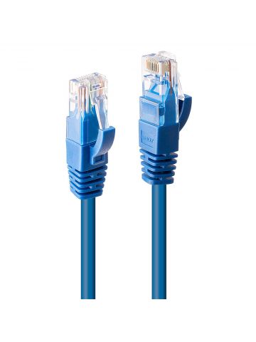 Lindy 2m Cat.6 U/UTP Cable, Blue