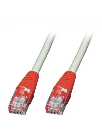 Lindy Crossover Cat.6 U/UTP 3m networking cable Grey Cat6 U/UTP (UTP)