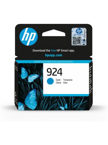 HP 4K0U3NE/924 Ink cartridge cyan, 400 pages ISO/IEC 19752 for HP OJ Pro 8120/e