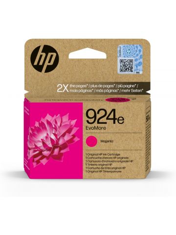 HP 4K0U8NE/924E Ink cartridge magenta EvoMore, 800 pages ISO/IEC 19752 for HP OJ Pro 8120/e