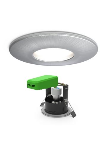 4lite IP20 GU10 Fire Rated Downlight