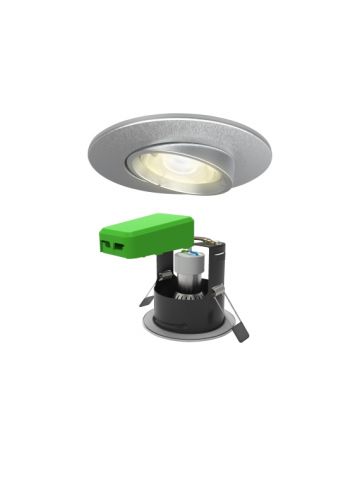 4lite WiZ Connected IP20 GU10 Adjustable Fire Rated Downlight