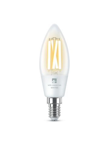 4lite Wiz Connected C35 E14 Filament Bulb Clear