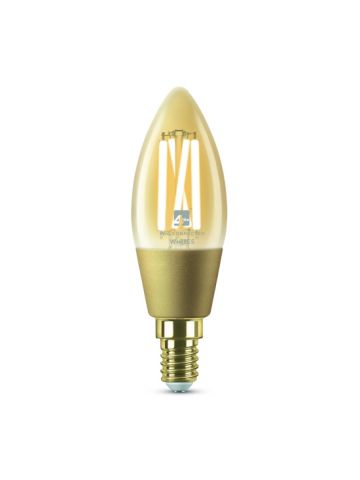 4lite WiZ Connected C35 E14 Filament Amber