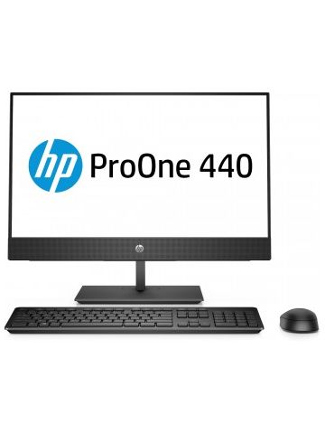 HP ProOne 440 G4 60.5 cm (23.8") 1920 x 1080 pixels 8th gen Intel Core i5 8 GB DDR4-SDRAM 2000 GB HDD Wi-Fi 5 (802.11ac) Black All-in-One PC Windows 10 Pro