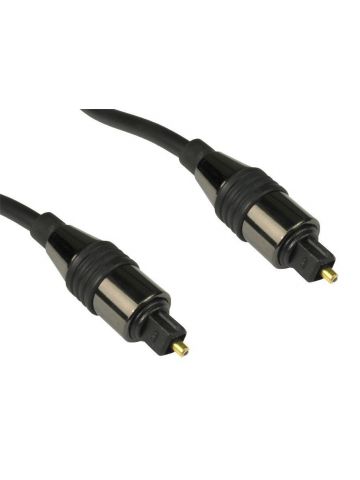 Cables Direct 4OPT-101H audio cable 1.5 m TOSLINK Black