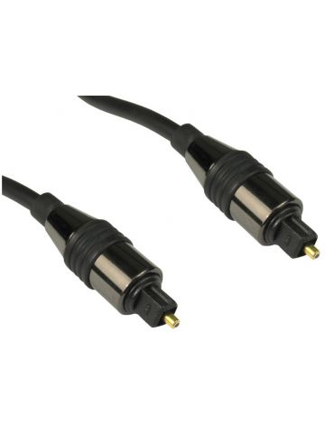 Cables Direct 4OPT-103 audio cable 3 m TOSLINK Black