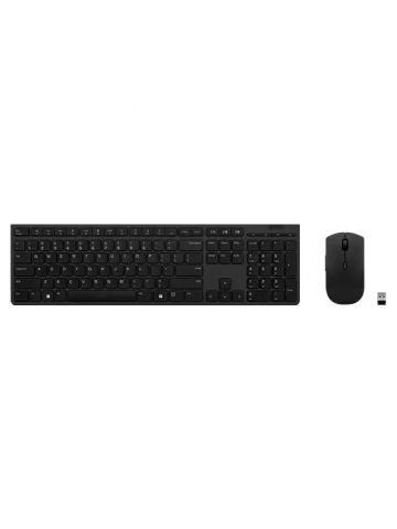 Lenovo 4X31K03967 keyboard Mouse included RF Wireless + Bluetooth QWERTY UK English Grey