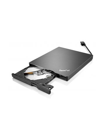 Lenovo ThinkPad UltraSlim USB DVD Burner optical disc drive Black DVD�RW