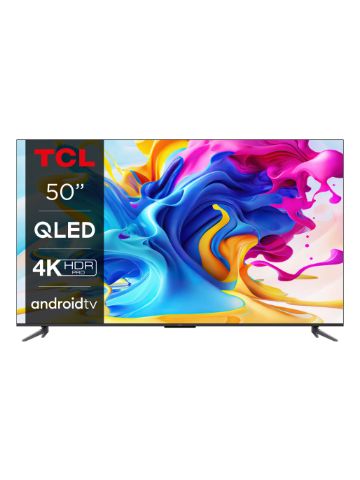 TCL C64 Series 50C645K TV 127 cm (50") 4K Ultra HD Smart TV Wi-Fi Titanium