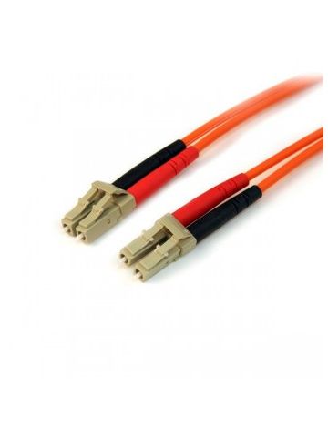 StarTech.com Fiber Optic Cable - Multimode Duplex 50/125 - LSZH - LC/LC - 1 m