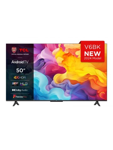 TCL 50V6BK TV 127 cm (50") 4K Ultra HD Smart TV Wi-Fi Titanium 260 cd/m²