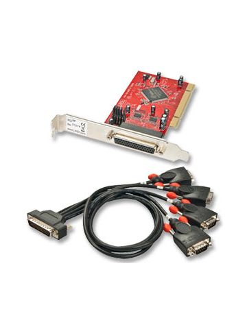 Lindy 4-Port PCI Serial Card interface cards/adapter