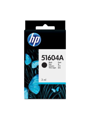 HP 51604A Printhead cartridge black for Normal paper, 500 pages 3ml for HP ThInkJet/Reiner Speed-i-Jet 798