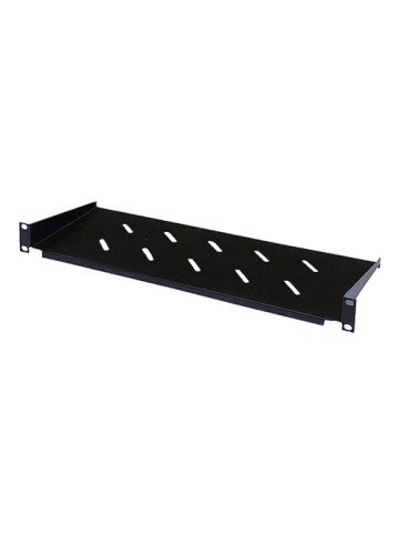 Cablenet 1u 200mm Cantilever Vented Shelf Black (20Kg)