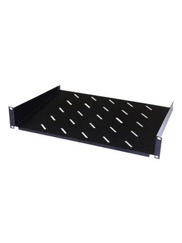 Cablenet 2u 300mm Cantilever Vented Shelf Black (450mm Cab) (20Kg)