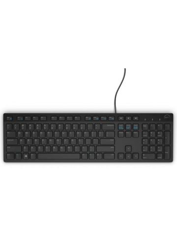 DELL KB216 keyboard Office USB QWERTY Italian Black