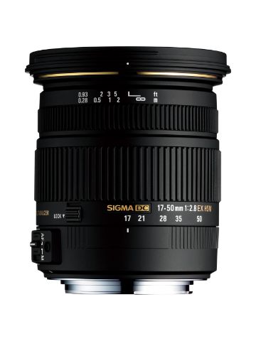 Sigma 17-50mm F2.8 EX DC OS HSM SLR Standard zoom lens Black