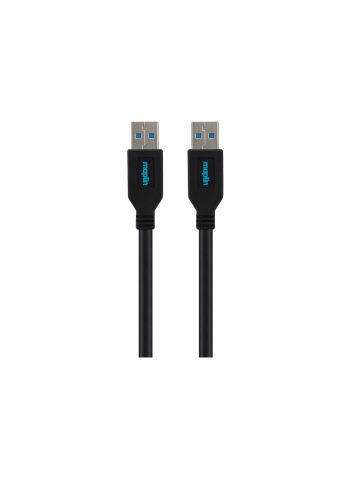 Maplin USB-A to USB-A Cable V3.0 Super Speed 5Gbs 3m Black