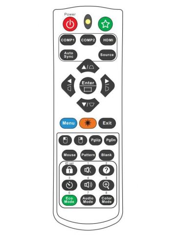 Viewsonic PS700X Remote Control