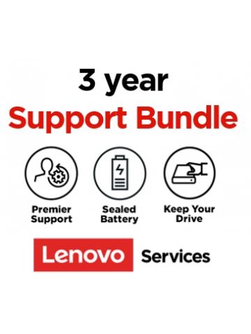 Lenovo Keep Your Drive + Sealed Battery + International Upg - Extended service agreement - 3 years - for (for 3-year carry-in or 3-year pickup and return): ThinkPad P1 (3rd Gen), P15s Gen 2, P17 Gen 1, T14 Gen 2, T14s Gen 2, T15 Gen 2, T15g Gen 1, T15p Ge