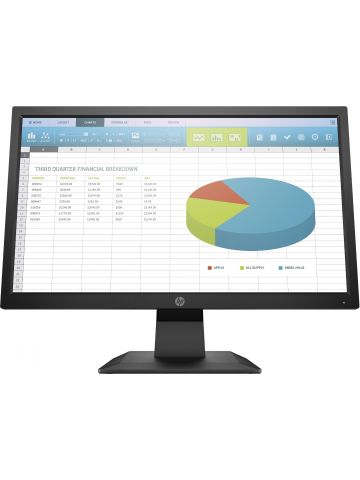 HP P204 computer monitor 49.5 cm (19.5") 1600 x 900 pixels HD+ LED Black