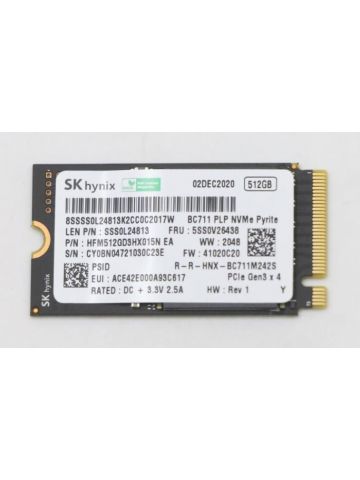 Lenovo SSD_ASM 512G M.2 2242 PCIe3x4