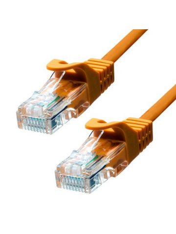 ProXtend CAT5e U/UTP CU PVC Ethernet Cable Orange 30CM