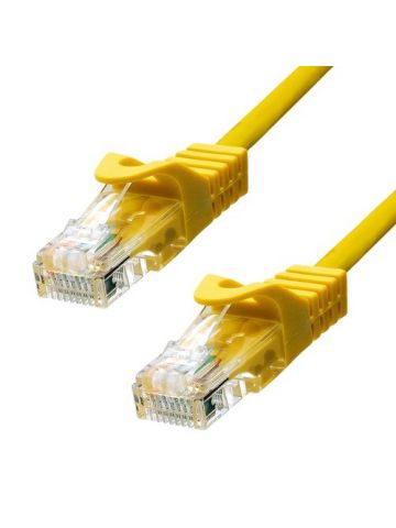 ProXtend CAT5e U/UTP CU PVC Ethernet Cable Yellow 30CM