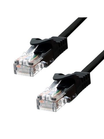 ProXtend CAT5e U/UTP CU PVC Ethernet Cable Black 50CM