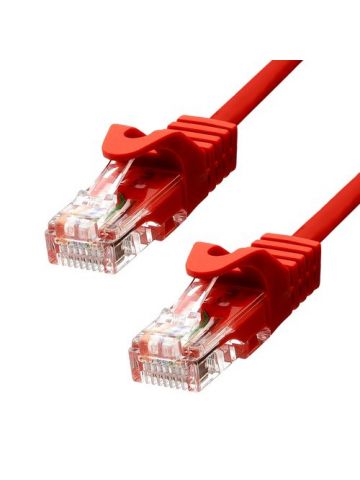 ProXtend CAT5e U/UTP CU PVC Ethernet Cable Red 50CM