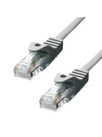 ProXtend CAT5e U/UTP CU PVC Ethernet Cable Grey 1M