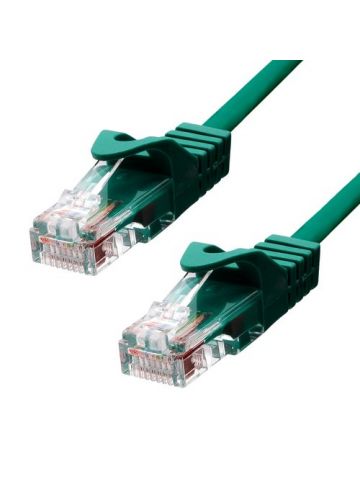 ProXtend CAT5e U/UTP CU PVC Ethernet Cable Green 1M