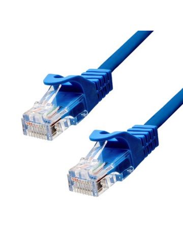 ProXtend CAT5e U/UTP CU PVC Ethernet Cable Blue 2M
