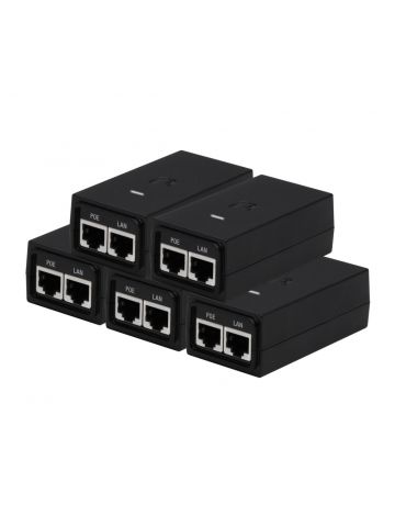 Ubiquiti 5-Pack 24V 12W POE Power Adaptor - POE-24-12W-G (5 Pieces Kit)