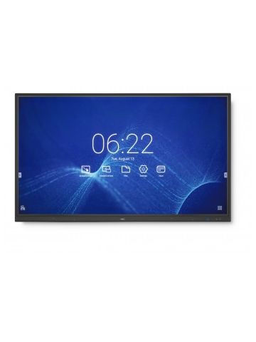 NEC MultiSync CB751Q 190.5 cm (75") LED 4K Ultra HD Touchscreen Interactive flat panel Black