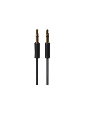 Maplin 3.5mm Aux Stereo 3 Pole Jack Plug to 3.5mm 3 Pole Jack Plug Cable 3m Black