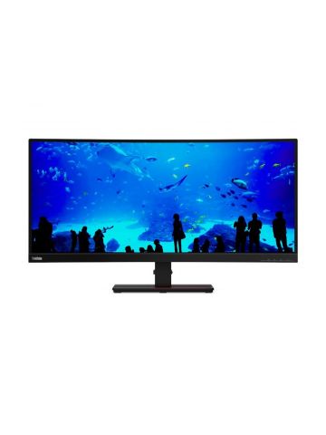 Lenovo ThinkVision T34w-20 computer monitor 86.4 cm (34") 3440 x 1440 pixels UltraWide Quad HD LCD Black