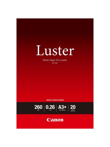 Canon LU-101 Luster Photo Paper Pro A3 Plus - 20 Sheets