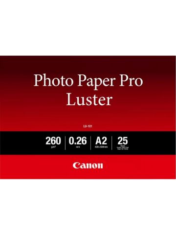 Canon LU-101 Luster Photo Paper Pro A2 - 25 Sheets