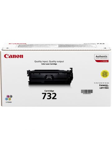 Canon 6260B002/732Y Toner cartridge yellow, 6.4K pages ISO/IEC 19798 for Canon LBP-5480/7780