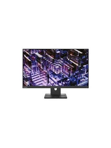 Lenovo ThinkVision E24q-30 - LED monitor - 24" (23.8" viewable) - 2560 x 1440 QHD @ 100 Hz - IPS - 300 cd/m? - 1300:1 - 4 ms - HDMI, DisplayPort - speakers - raven black