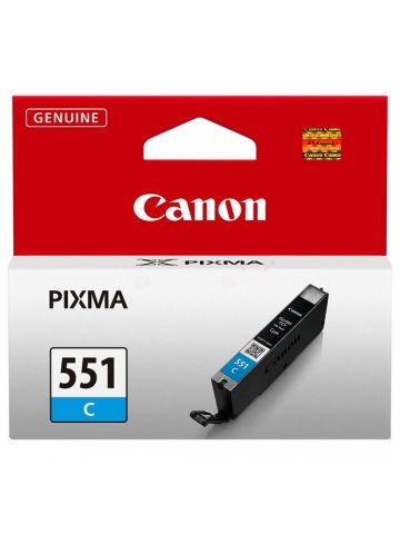 Canon 6509B001 (CLI-551 C) Ink cartridge cyan, 332 pages, 7ml