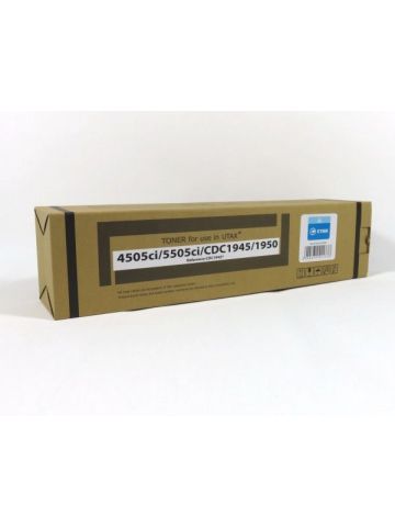 DATA DIRECT Utax CDC1945 1950 4505 5505 Toner Cyan Compatible 654510011C