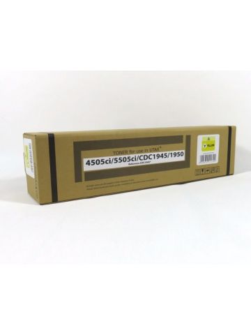 DATA DIRECT Utax CDC1945 1950 4505 5505 Toner Yellow Compatibles 654510016C