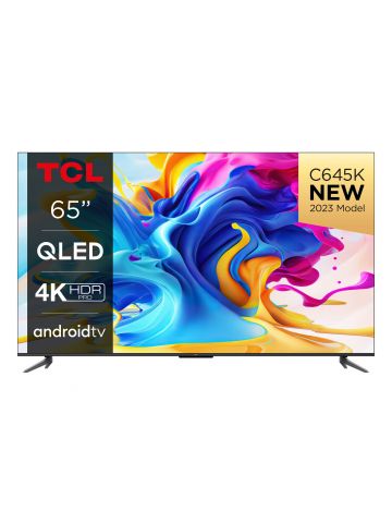 TCL C64 Series 65C645K TV 165.1 cm (65") 4K Ultra HD Smart TV Wi-Fi Titanium