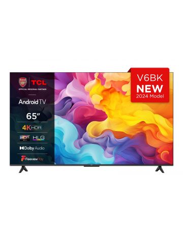 TCL 65V6BK TV 165.1 cm (65") 4K Ultra HD Smart TV Wi-Fi Titanium 280 cd/m²