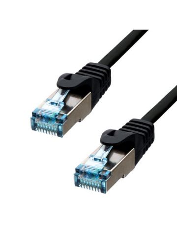 ProXtend CAT6A S/FTP CU LSZH Ethernet Cable Black 20CM