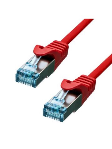 ProXtend CAT6A S/FTP CU LSZH Ethernet Cable Red 30CM