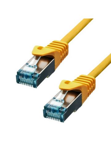 ProXtend CAT6A S/FTP CU LSZH Ethernet Cable Yellow 30CM